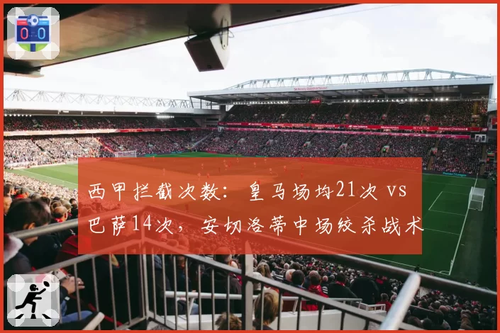 西甲拦截次数：皇马场均21次 vs 巴萨14次，安切洛蒂中场绞杀战术见效
